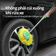 Chổi rửa xe ô tô sợi mềm, chổi lau xe chuyên dụng dành cho xe hơi
