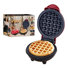 Máy làm bánh kẹp tàn ong, nướng bánh waffle mini SOKANY SK-517 350W