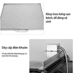 Máy làm bánh xiên hồ lô thơm ngon hot trend dùng điện (3 xiên dài)