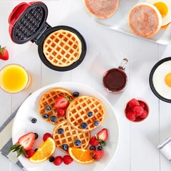 Máy làm bánh kẹp tàn ong, nướng bánh waffle mini SOKANY SK-517 350W
