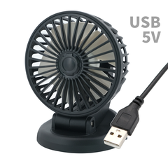 Quạt xe hơi mini 10W 2 tốc độ, tiếng ồn thấp hỗ trợ làm điều hóa xe hơi