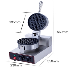 Máy nướng bánh kẹp tổ ong 1200W kiểm soát nhiệt độ chính xác, bánh thơm ngon