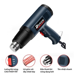 Máy khò nhiệt DORON 2500W đa năng bọc giỏ quà, dán decal, đóng seal