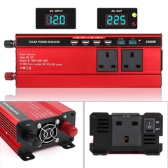 Bộ kích điện 2000W Inverter đổi nguồn điện 12V lên 220V