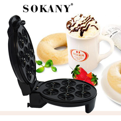 Máy làm bánh Donut SOKANY WJ-307 1200W 7 lỗ bánh