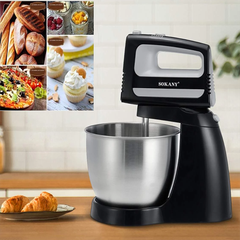 Máy đánh trứng, trộn bột để bàn SOKANY SK-6622 dung tích 3.5L 400W