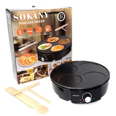 Máy chiên trứng, nướng thịt SOKANY SK-1003 1200W làm đồ ăn sáng tiện lợi