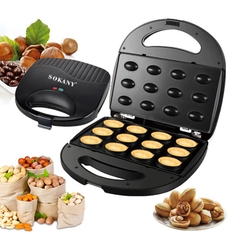 Máy làm bánh hạt óc chó, nướng bánh hạt dẻ SOKANY SK-805 750W