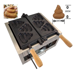 Máy làm bánh hình shit Poo 1600W làm nóng nhanh, an toàn, dễ sử dụng