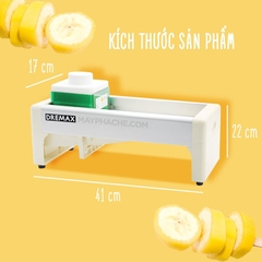 Máy thái lát trái cây, cắt lát củ quả đa năng thái mỏng chỉnh độ dày 0 - 12 mm