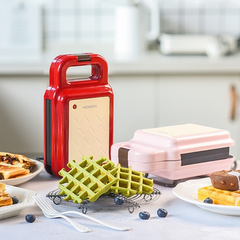 Máy nướng bánh đa năng TORSOM kèm 2 bộ khuôn waffle/sandwich