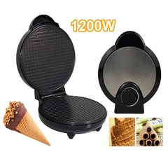 Máy làm vỏ ốc quế RAF 1200W điều chỉnh 50 - 250 độ, làm nóng nhanh