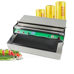 Máy bọc màng thực phẩm màng co bán tự động HW450 Size 25-45cm