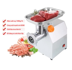 Máy đùn thịt, máy xay thịt cá công nghiệp 850W đa năng xay thịt nhồi xúc xích, lạp xưởng