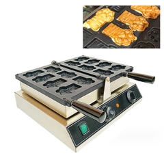 Máy làm bánh waffle tay mèo 1800W gia nhiệt kép 2 mặt, chống dính telfon siêu bền