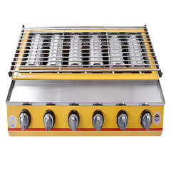 Bếp nướng gas bbq, bếp nướng hải sản ETON ET-K233 chất liệu inox không gỉ, vệ sinh dễ dàng