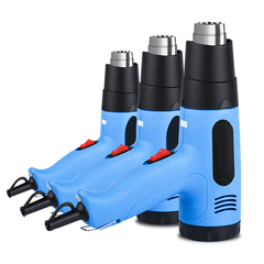 Máy khò nhiệt, thổi màng co 2000W JFTOOIS đóng gói hàng hóa, dán decal