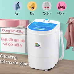 Máy giặt mini bán tự động 4.2Kg phù hợp cho gia đình và sinh viên