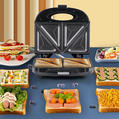 Máy nướng bánh mì sandwich HAEGER RAF 750W làm bánh hotdog waffle