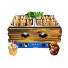 Nồi nấu lẩu oden, nồi lẩu oden 18 ngăn 2500W chất liệu inox không gỉ, vệ sinh dễ dàng