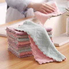 Khăn lau nhà bếp đa năng 2 mặt mềm mại, siêu thấm hút