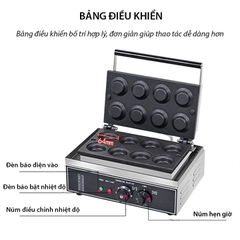 Máy làm đế bánh Tart trứng công nghiệp chống dính telfon siêu bền