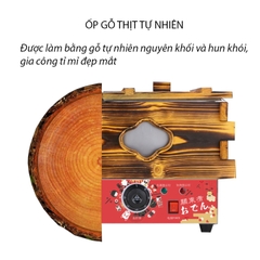 Nồi lẩu oden 9 ngăn 1800W nấu lẩu xiên que tự chọn, lẩu ly tokbokki