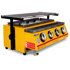 Bếp nướng hàu, bếp nướng gas bbq ETON ET-K222 4 họng đốt hồng ngoại không khói