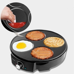 Máy chiên trứng, nướng thịt SOKANY SK-1003 1200W làm đồ ăn sáng tiện lợi