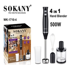 Máy xay sinh tố cầm tay 4IN1 SOKANY WK-1710 xay thịt, đánh trứng, rau củ…