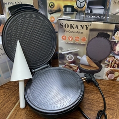 Máy làm bánh ốc quế SOKANY SK-525 1000W làm vỏ ốc quế cuộn