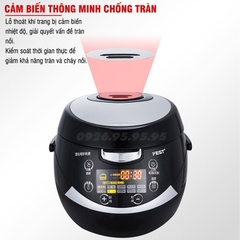 Nồi nấu trân châu FEST 900W 5L nấu và ủ tự động siêu ngon, siêu bền, giá tốt