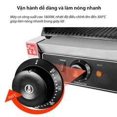 Máy nướng thịt bít tết, nướng bánh mì kẹp công nghiệp 2200W