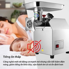 Máy đùn thịt, máy xay thịt cá công nghiệp 850W đa năng xay thịt nhồi xúc xích, lạp xưởng