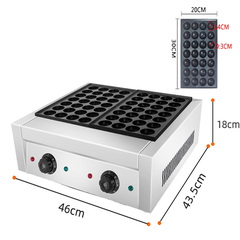 Máy nướng bánh bạch tuộc đôi 4000W kiểm soát nhiệt độ chính xác, bánh thơm ngon