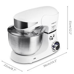 Máy nhào trộn bột để bàn SOKANY SK-206/1000W kèm âu trộn 5L