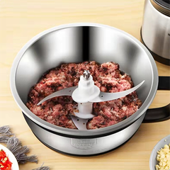 Máy xay thịt SOKANY SK-7027/800W 3L Inox xay thực phẩm siêu mạnh bền bỉ