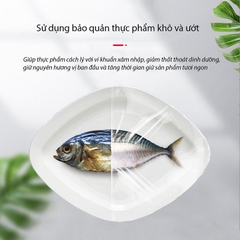 Máy bọc màng thực phẩm màng co bán tự động HW450 Size 25-45cm