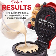 Máy làm bánh kẹp tàn ong, nướng bánh waffle mini SOKANY SK-517 350W