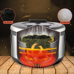 Nồi nấu trân châu tự động AONUOSI 16L 2200W nấu và ủ trân châu dung tích lớn