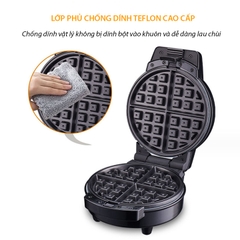 Máy làm bánh đa năng SOKANY 600W 3 in 1 nướng làm hình thú, waffle, donut