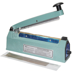 Máy dán túi dập tay vỏ thép PFS-200I hàn nhiệt nhanh, đa dạng loại túi