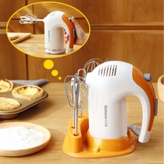 Máy đánh trứng cầm tay Netmego N38D công suất 300W kèm 3 bộ que đánh