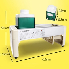 Máy thái lát trái cây, cắt lát củ quả đa năng thái mỏng chỉnh độ dày 0 - 12 mm
