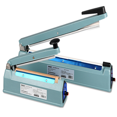 Máy dán túi dập tay vỏ thép PFS-200I hàn nhiệt nhanh, đa dạng loại túi