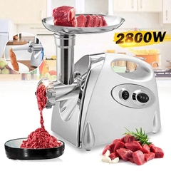 Máy nghiền thịt, máy xay thịt 2800W xay thịt cá, rau củ làm dồi sụn tại nhà