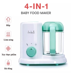 Máy xay và hấp thực phẩm làm đồ ăn dặm cho bé đa năng, tiện lợi