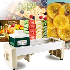 Máy thái lát trái cây, cắt lát củ quả đa năng thái mỏng chỉnh độ dày 0 - 12 mm