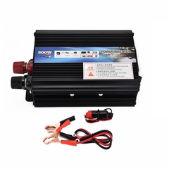 Bộ kích điện ắc quy CARMAER 500W thiết kế gọn nhẹ, an toàn khi sử dụng.