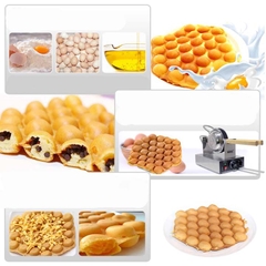 Máy làm bánh trứng gà non 1400W kiểm soát nhiệt độ chính xác, bánh thơm ngon